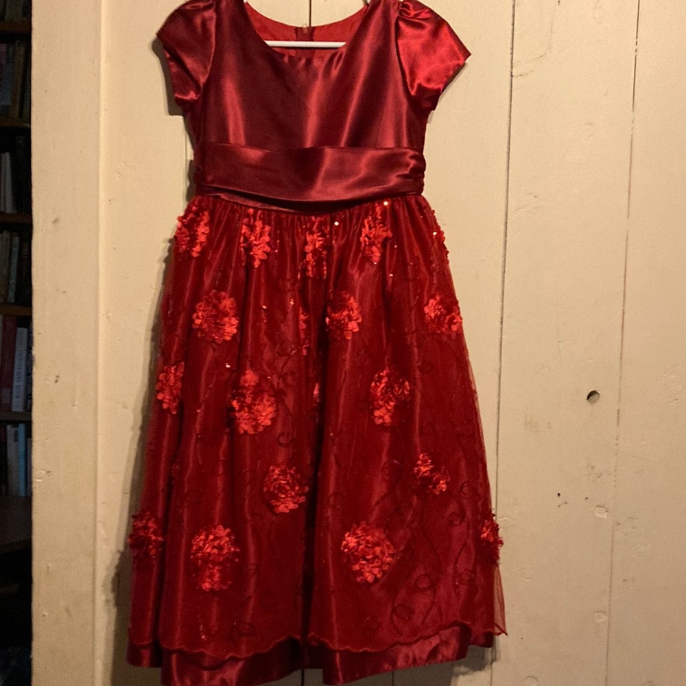 Melody girls formal red dress